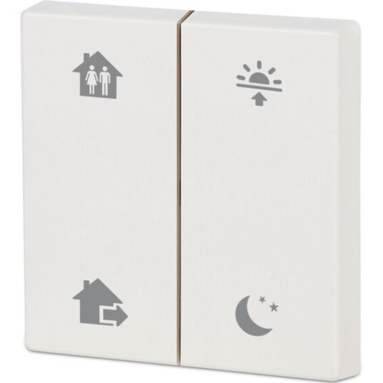 xComfort Glanset vippe hvit dbl, Hjemme/Borte/Morgen/Kveld - 1408990