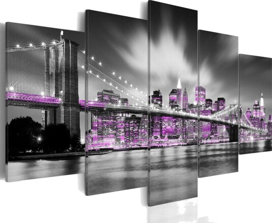 Bilde Amethystine New York 200x100 Artgeist sp. z o. o.