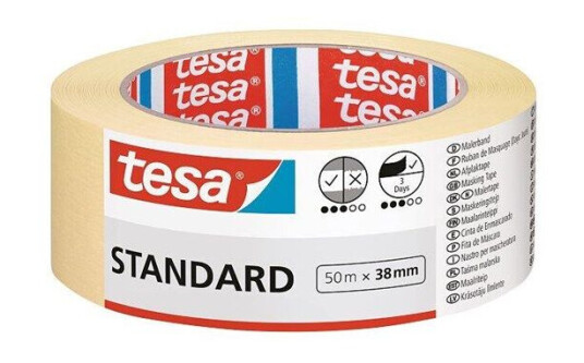 tesa Standard Masking Tape 50 m x 38 mm