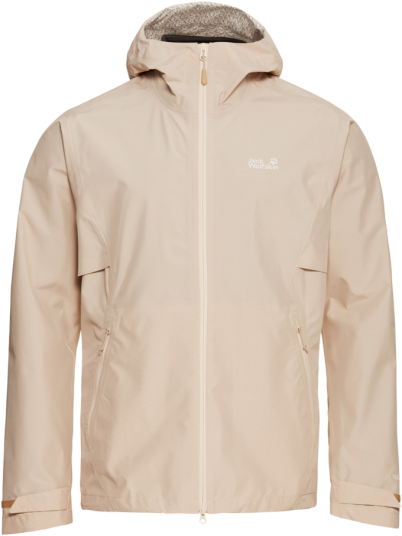 Jack Wolfskin Men"s Litestride 3in1Jacket Oyster XXL Jack Wolfskin Men"s Litestride 3in1Jacket Oyster XXL