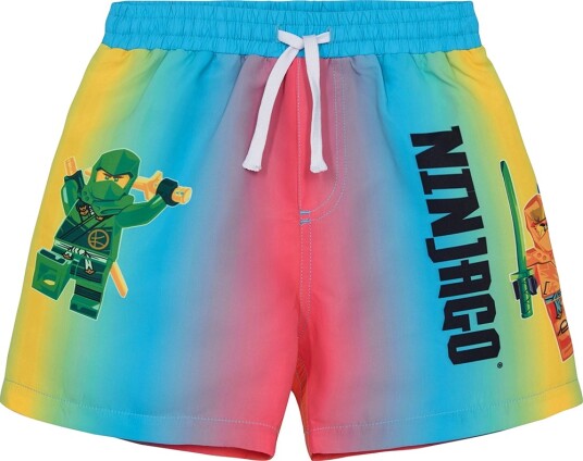 LEGO® Ninjago Badshorts LWArve Bright Blue LEGO® Wear 4 år (104) Badetøy