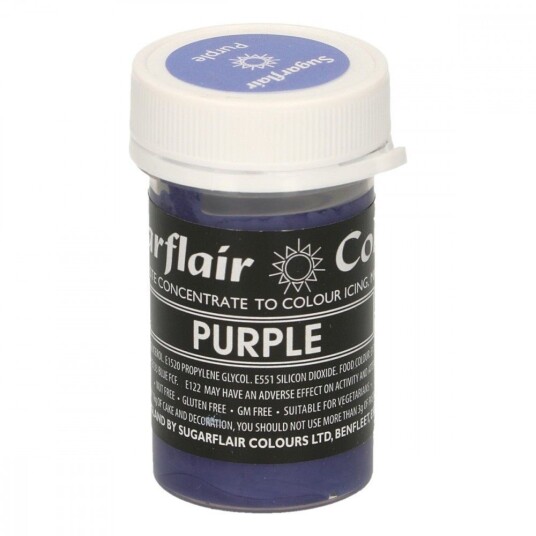 Sugarflair Pastafarge Pastell Purple 25g 