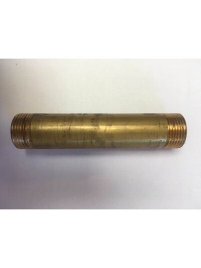 Isiflo Barrel nipple brass 34 x 150 mm