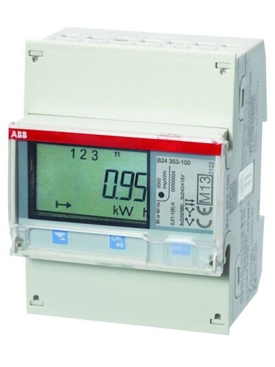 ABB Kwh meter#b24 113-100 (7392696001793)