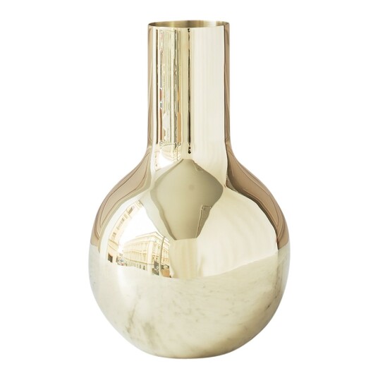 Skultuna  Boule vase liten messing