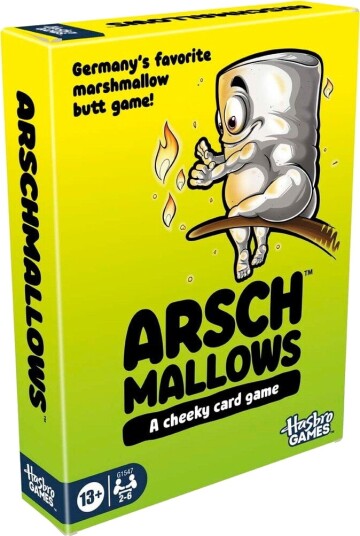 Hasbro Arschmallows Barnespill for 2-6 Spillere, 13+ År