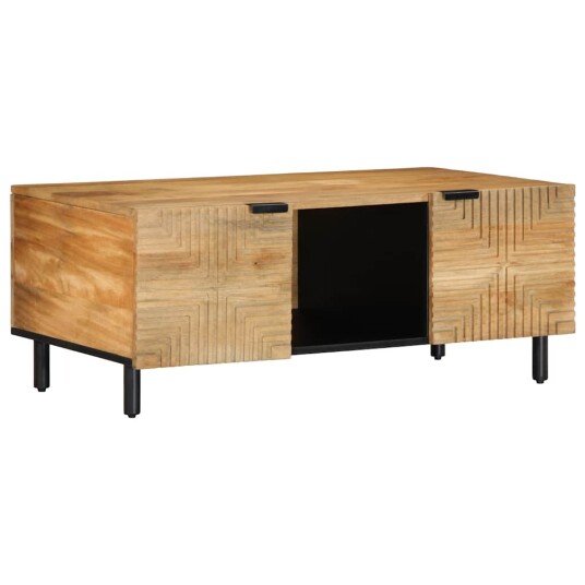  Salongbord brun 100x54x40 cm heltre mango 8721158448255