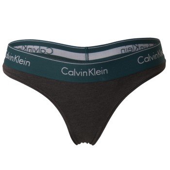 Calvin Klein Truser Modern Cotton Thong M?rkgr? X-Small Dame
