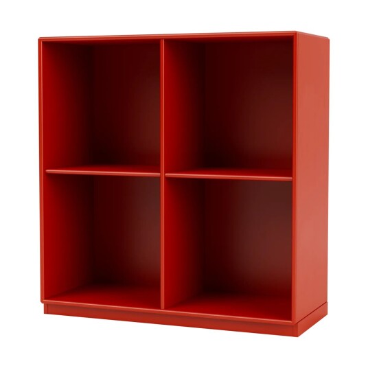 Montana SHOW hylle 69,6 x 69,6 cm, sokkel 3 cm 145 Rosehip