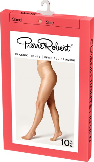 Pierre Robert Classic Tights Invisible Promise 10 DEN Sand 40 44