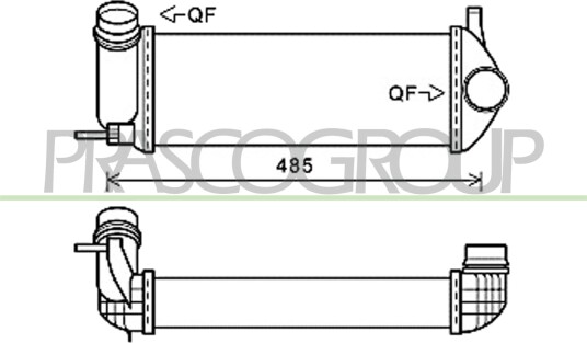 Intercooler PRASCO RN918N002