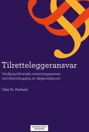 Tilretteleggeransvar Av Olav Fr. Perland
