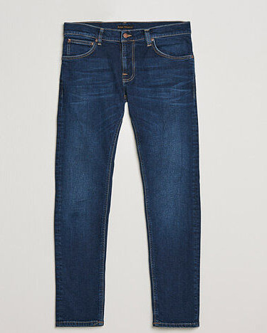 Nudie Jeans Tight Terry Organic Jeans Dark Steel