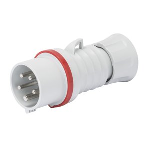 GEWISS Støpsel 32A 3P+N+J 400V IP44 GW60020H GEWISS Støpsel 32A 3P+N+J 400V IP44 GW60020H