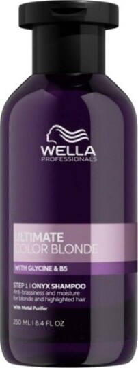 Wella Professionals Ultimate Color Blonde Shampoo 250Ml - Anti-Brass Purple Shampoo