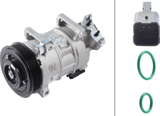 AC-kompressor HELLA 8FK 366 201-131 AC-kompressor HELLA 8FK 366 201-131