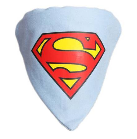 Lyseblå Superman Hundebandana