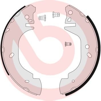 Bremsesko sett BREMBO S 24 523 Bremsesko sett BREMBO S 24 523