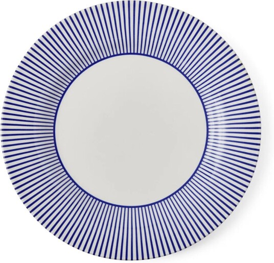Spode Steccato tallerken Ø28 cm Blå-hvit