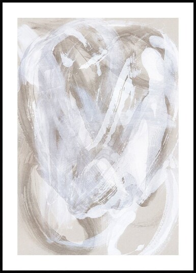 Abstract Brush Strokes 146 Plakat Plakat / 100x150cm