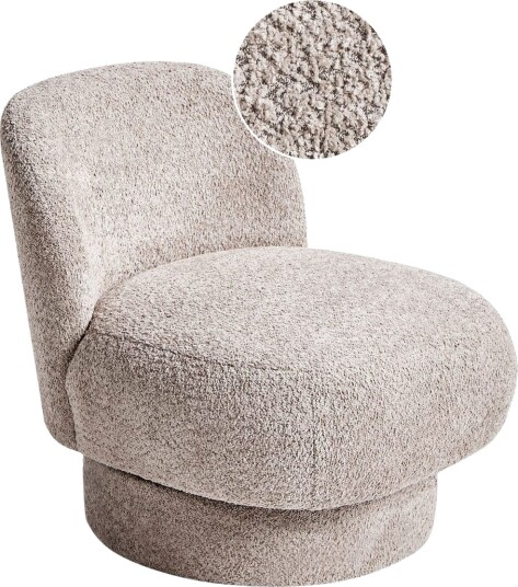 Svingbar lenestol Aylo - Beige