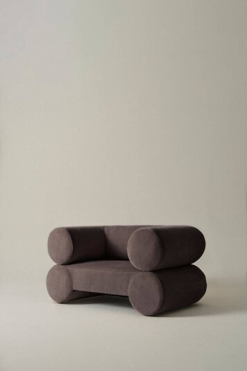 Jotex HARTSDALE lenestol Fsc, texstyle moss 021 brown 1720296-03-0 1720295-02-0