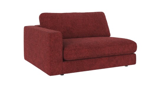Rowico Home Duncan 1,5 seters ende V Rød Anna 8 129 x 103 x 78 cm Rød