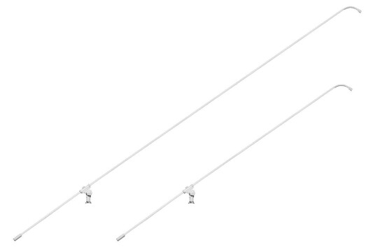 Audix Mb5050w 50" Hvit Microboom Med M1250bw Mikrofon