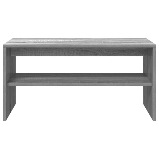 TV benk grå sonoma 80x40x40 cm konstruert tre