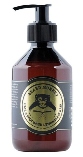 Beard Monkey Hair & Body Wash Lemongrass Rain 250ml