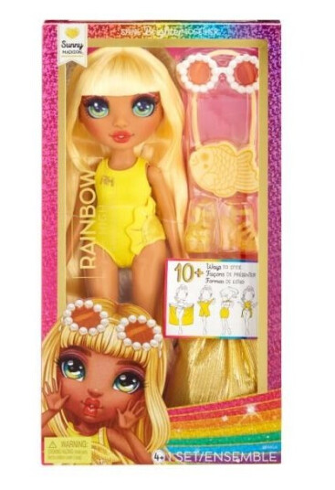 Mga Rainbow High Doll In Swim & Style Sunny Madison Swimsuit (Yellow) 507284