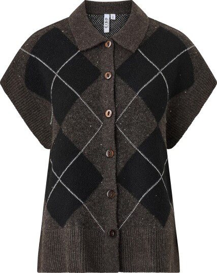 Ciso Cardigan Waistcoat Lilla