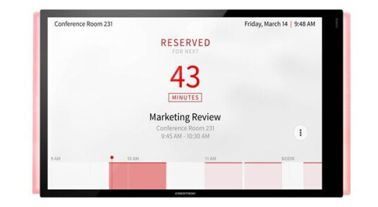 Crestron Electronics Crestron Room Scheduling Touch Screen TSS-1070-B-S-LB KIT  room manager  Bluetooth 802.11a/b/g/n/ac  smooth black