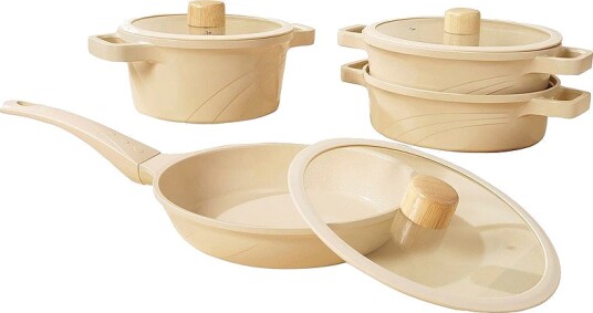 Hermia Grytesett 10 deler Vetta Beige Hermia Grytesett 10 deler Vetta Beige