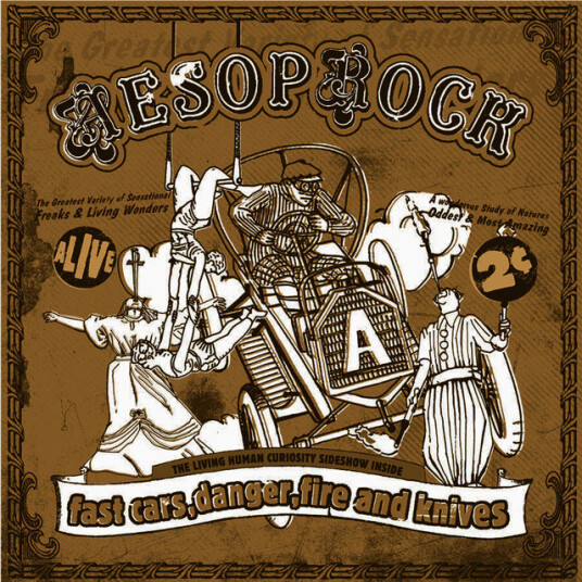 Aesop Rock Fast Cars Danger Fire And Knives CD