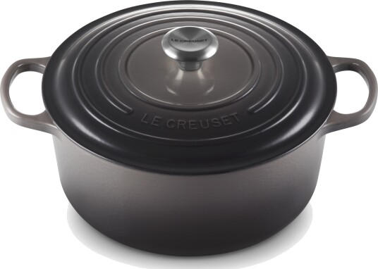 Le Creuset Signature St??pejernsgryte 28 cm ??? Oyster Grey