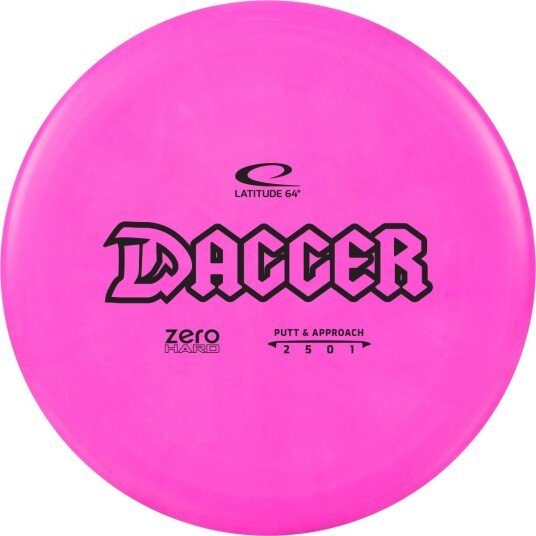 Latitude64 Zero Medium Putter Dagger - Pink