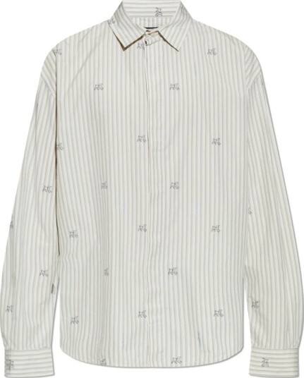 Jacquemus Herre Skjorter Beige M