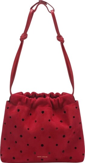 Manu Atelier Dame Vesker Rød ONE SIZE,