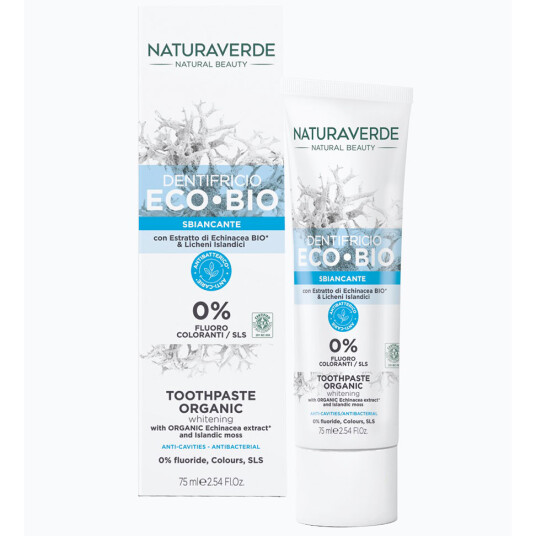 Økologisk Tannpasta NATURAVERDE Bio Echinacea 75 ml. Økologisk Tannpasta NATURAVERDE Bio Echinacea 75 ml.