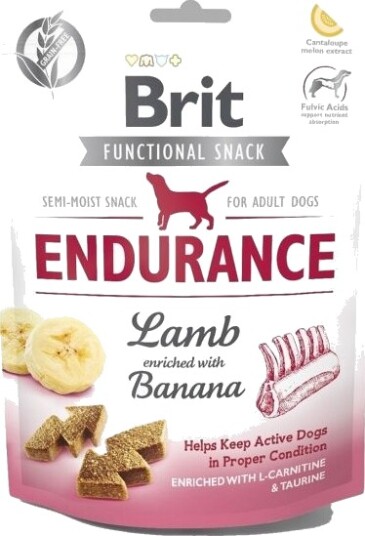 Brit Care Hundefôr Snack Endurance Lam 150 g - Kornfri Tilleggsfôr