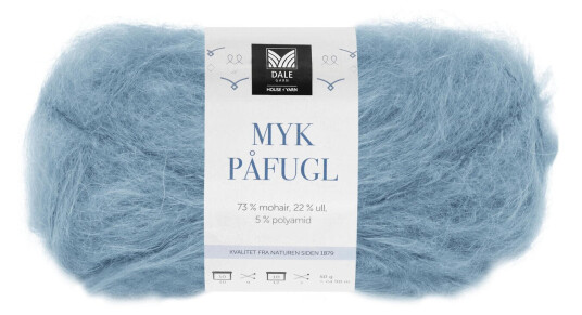 Dale Garn Dale Myk Påfugl 7911 Lys Denim Dale Garn Dale Myk Påfugl 7911 Lys Denim