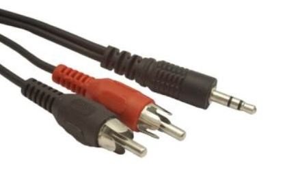 Gembird 1,5 m Lydkabel 3,5 mm til 2x RCA Hann
