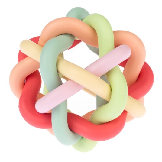 Tiaki Hundeleke Tpr Regnbueball Ø 10.5 cm Tiaki Hundeleke Tpr Regnbueball Ø 10.5 cm