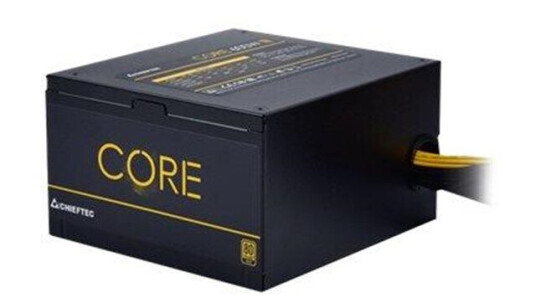 Chieftec Core Series Strømforsyning (PSU) - 600 Watt - 120 mm - 80 Plus Gold sertifisert Chieftec Core Series Strømforsyning (PSU) - 600 Watt - 120 mm - 80 Plus Gold sertifisert