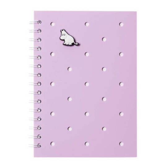 MoominArabia Mummi notatbok med charm lilla MoominArabia Mummi notatbok med charm lilla