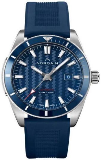 Norqain Herreklokke N1000C02A/A101/10AR.20S Adventure Blå/Gummi Ø42