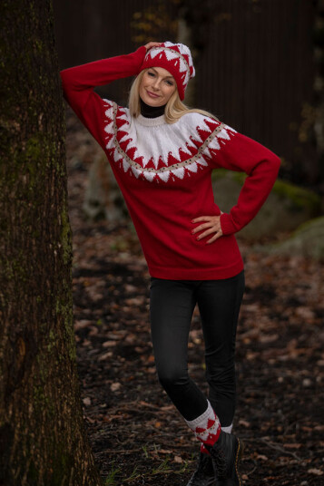 Viking Garn 2032 8a Nisse genser Viking Garn 2032 8a Nisse genser