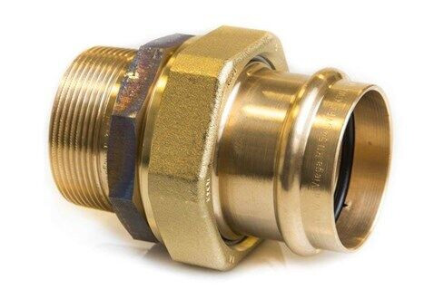 Viega Sanpress 15 mm x 3/4" Vannkobling i Stål
