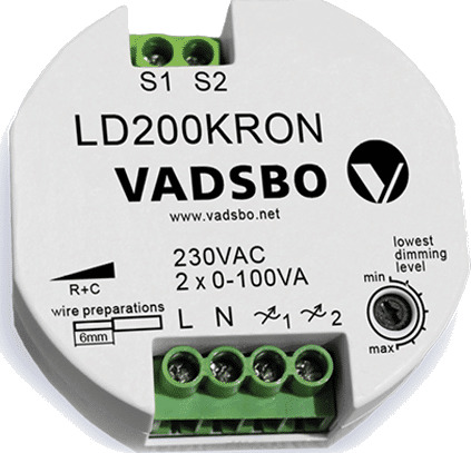 Vadsbo LED Krondimmer LD200KRON Vadsbo LED Krondimmer LD200KRON